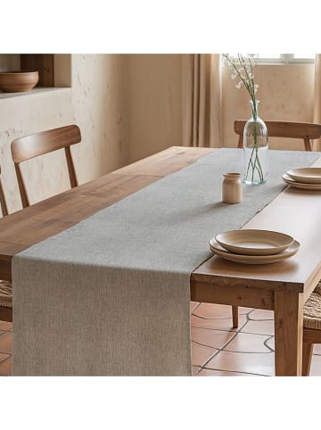 Mint Rugs Tafelloper "Indra" lichtgrijs