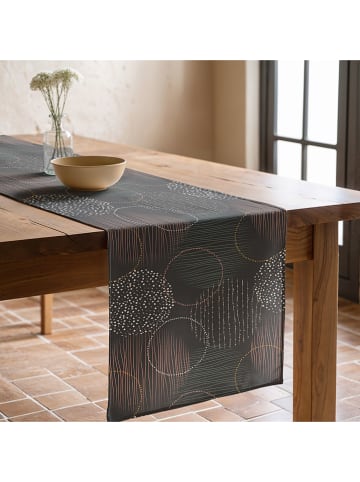 Mint Rugs Tafelloper "Naroa" antraciet