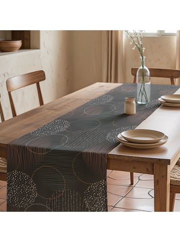 Mint Rugs Tafelloper "Naroa" antraciet