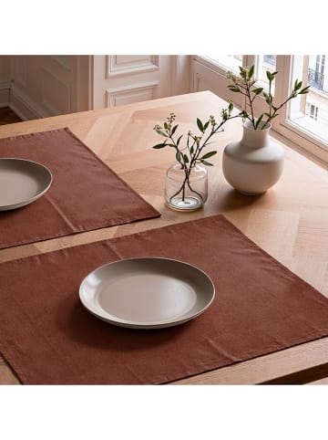 Mint Rugs 2er-Set: Tischsets "Indra" in Braun - (L)50 x (B)40 cm