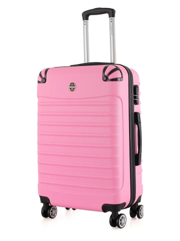 Canadian Peak 5-delige hardcase-trolleyset "Shokeak" lichtroze