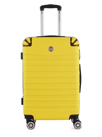 Canadian Peak 5tlg. Hardcase-Trolleyset "Shokeak" in Gelb