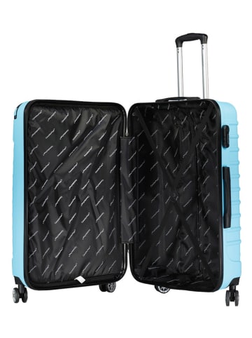 Canadian Peak 5-delige hardcase-trolleyset "Shockeak" turquoise