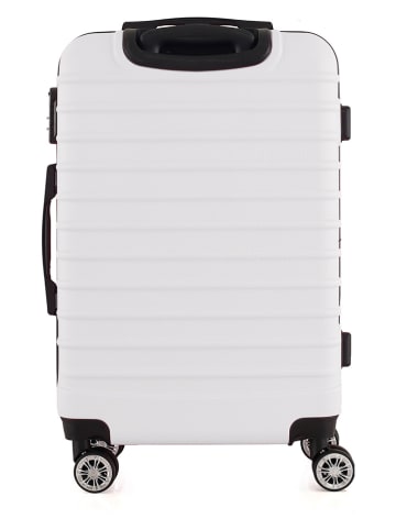 Canadian Peak 5tlg. Hardcase-Trolleyset "Shockeak" in Weiß