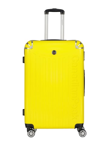 Canadian Peak 5tlg. Hardcase-Trolleyset "Softlesseak" in Gelb