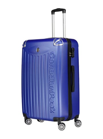Canadian Peak 5tlg. Hardcase-Trolleyset "Softlesseak" in Blau