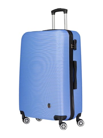 Canadian Peak 5tlg. Hardcase-Trolleyset "Solomuneak" in Hellblau