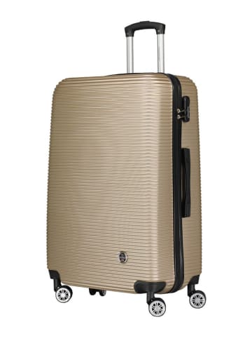Canadian Peak 5-delige hardcase-trolleyset "Solomuneak" goudkleurig