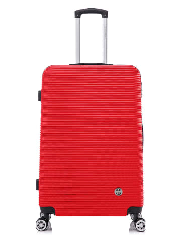 Canadian Peak 5-delige hardcase-trolleyset "Solomuneak" rood