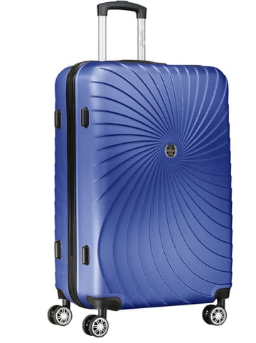 Canadian Peak 5tlg. Hardcase-Trolleyset "Sunlighteak" in Blau