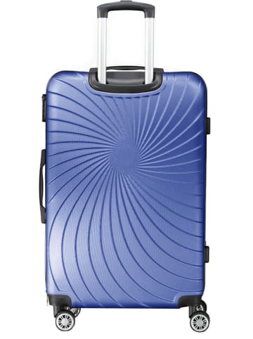 Canadian Peak 5-delige hardcase-trolleyset "Sunlighteak" blauw
