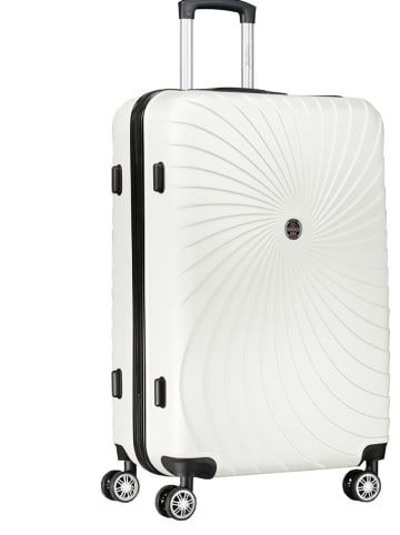 Canadian Peak 5tlg. Hardcase-Trolleyset "Sunlighteak" in Weiß