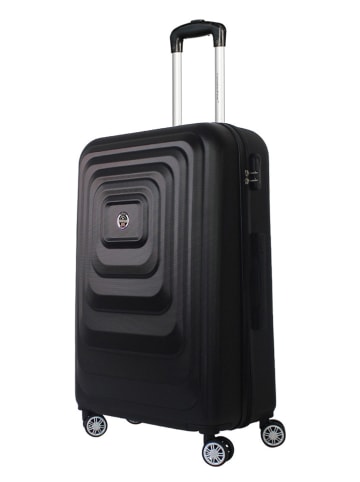 Canadian Peak 3-delige hardcase-trolleyset "Sacramentoeak" zwart