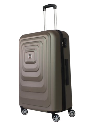 Canadian Peak 3tlg. Hardcase-Trolleyset "Sacramentoeak" in Beige