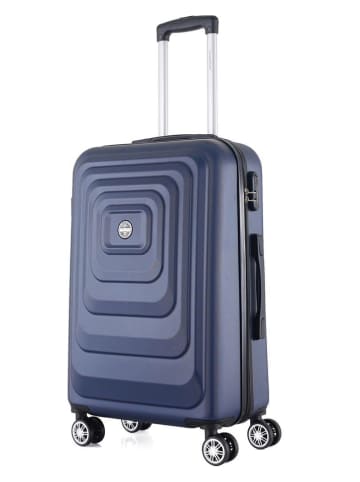 Canadian Peak 3tlg. Hardcase-Trolleyset "Sacramentoeak" in Dunkelblau