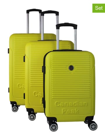Canadian Peak 3-częściowy zestaw "Santiegoeak" w kolorze żółtym