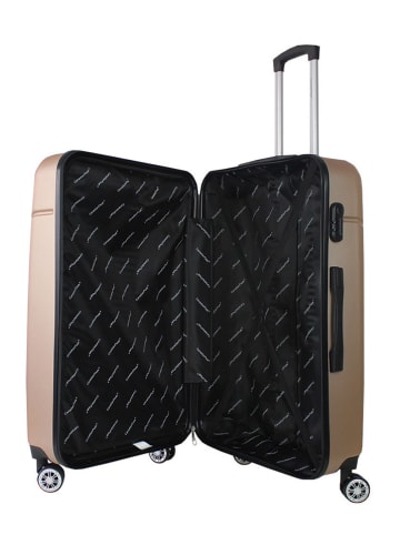 Canadian Peak 3-delige hardcase-trolleyset "Santiegoeak" kaki