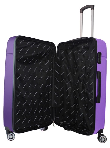 Canadian Peak 3-delige hardcase-trolleyset "Santiagoeak" paars