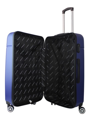 Canadian Peak 3-delige hardcase-trolleyset "Santiegoeak" donkerblauw