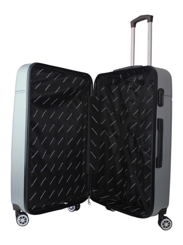 Canadian Peak 3tlg. Hardcase-Trolleyset "Santiegoeak" in Grau