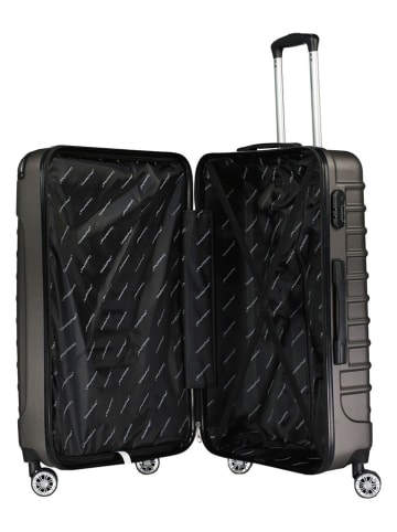 Canadian Peak 3tlg. Hardcase-Trolleyset "Shockeak" in Anthrazit