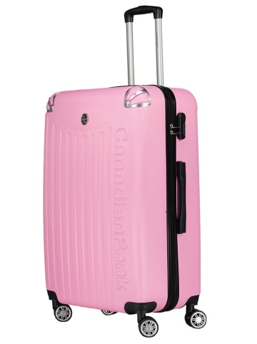 Canadian Peak 3tlg. Hardcase-Trolleyset "Softlesseak" in Rosa