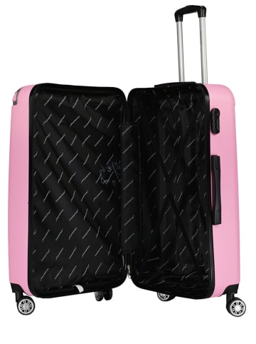Canadian Peak 3-delige hardcase-trolleyset "Softlesseak" lichtroze