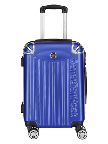 Canadian Peak 3tlg. Hardcase-Trolleyset "Softlesseak" in Dunkelblau