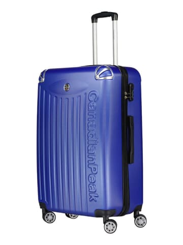 Canadian Peak 3tlg. Hardcase-Trolleyset "Softlesseak" in Dunkelblau