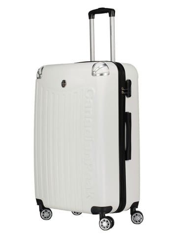 Canadian Peak 3tlg. Hardcase-Trolleyset "Softlesseak" in Weiß