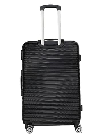 Canadian Peak 3-delige hardcase-trolleyset "Solomuneak" zwart