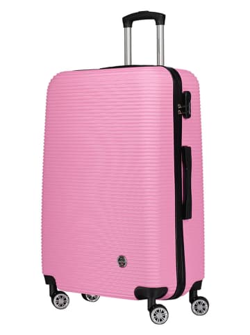 Canadian Peak 3-delige hardcase-trolleyset "Solomuneak" lichtroze