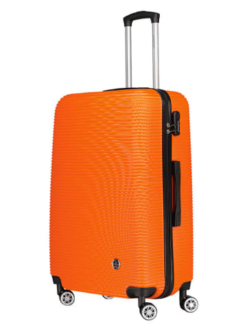 Canadian Peak 3tlg. Hardcase-Trolleyset "Solomuneak" in Orange