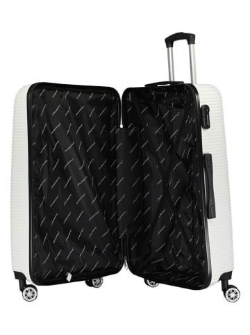 Canadian Peak 3tlg. Hardcase-Trolleyset "Solomuneak" in Weiß