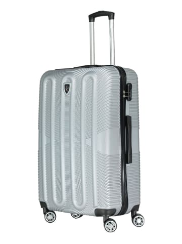 Canadian Peak 3tlg. Hardcase-Trolleyset "Sorenteak" in Silber