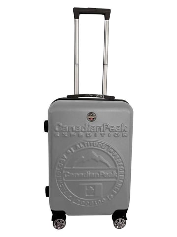 Canadian Peak 3-delige hardcase-trolleyset "Stanislaeak" grijs