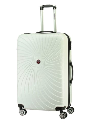 Canadian Peak 3tlg. Hardcase-Trolleyset "Sunlighteak" in Weiß