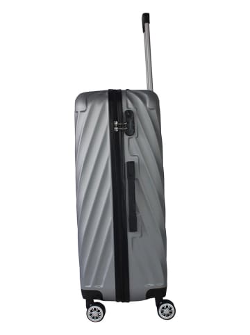 Canadian Peak 3tlg. Hardcase-Trolleyset "Swapeak" in Silber