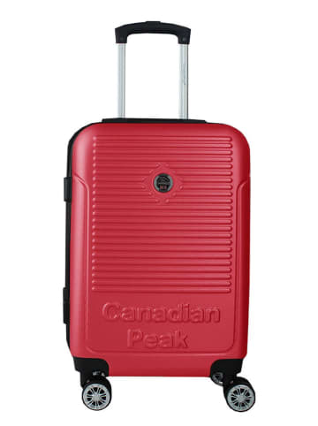 Canadian Peak Hardcase-trolley "Santiagoeak" rood - (B)34 x (H)53 x (D)21 cm