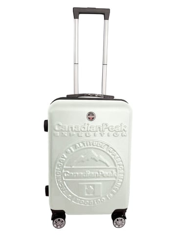 Canadian Peak Hardcase-trolley "Stanislaeak" wit - (B)34 x (H)53 x (D)21 cm