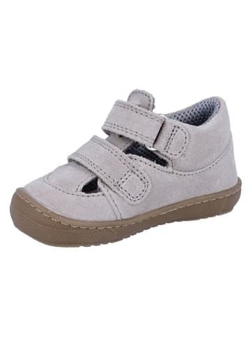 Richter Shoes Skórzane półsandały "Maxi" w kolorze szarym