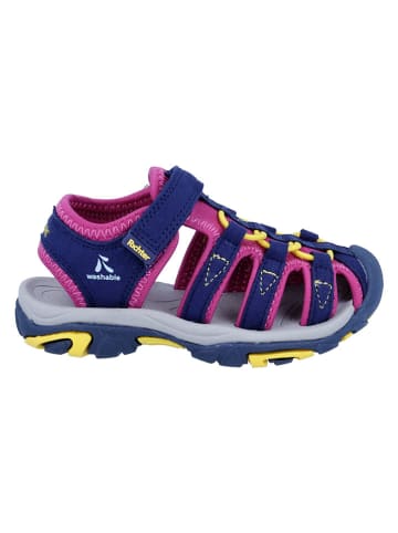 Richter Shoes Półsandały "Boulder" w kolorze granatowo-fioletowym