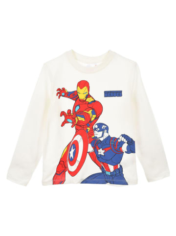 Avengers Longsleeve "Avengers" in Weiß