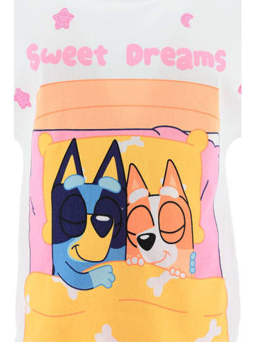 Bluey Pyjama "Bluey" in Weiß/ Rosa