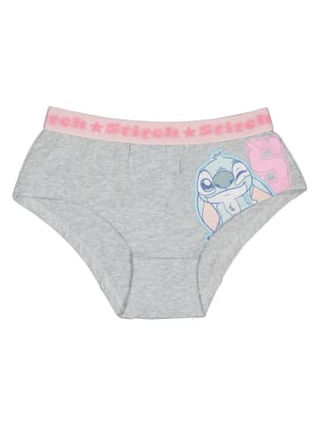 Lilo & Stitch 2er-Set: Slips in Grau/ Hellblau
