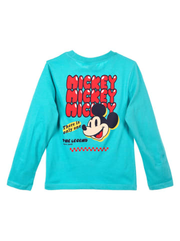 Disney Mickey Mouse Longsleeve "Mickey" in Türkis