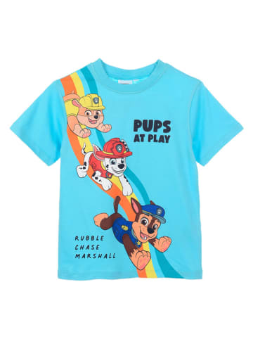 Disney Paw Patrol Koszulka "Paw Patrol" w kolorze błękitnym