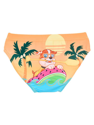 Disney Paw Patrol Badehose "Paw Patrol" in Orange/ Bunt