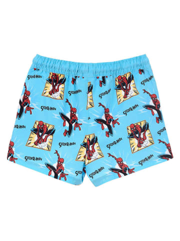 Spiderman Badeshorts "Spiderman" in Hellblau