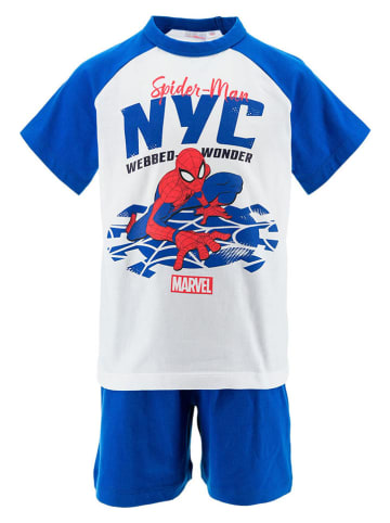 Spiderman Pyjama "Spiderman" blauw/wit